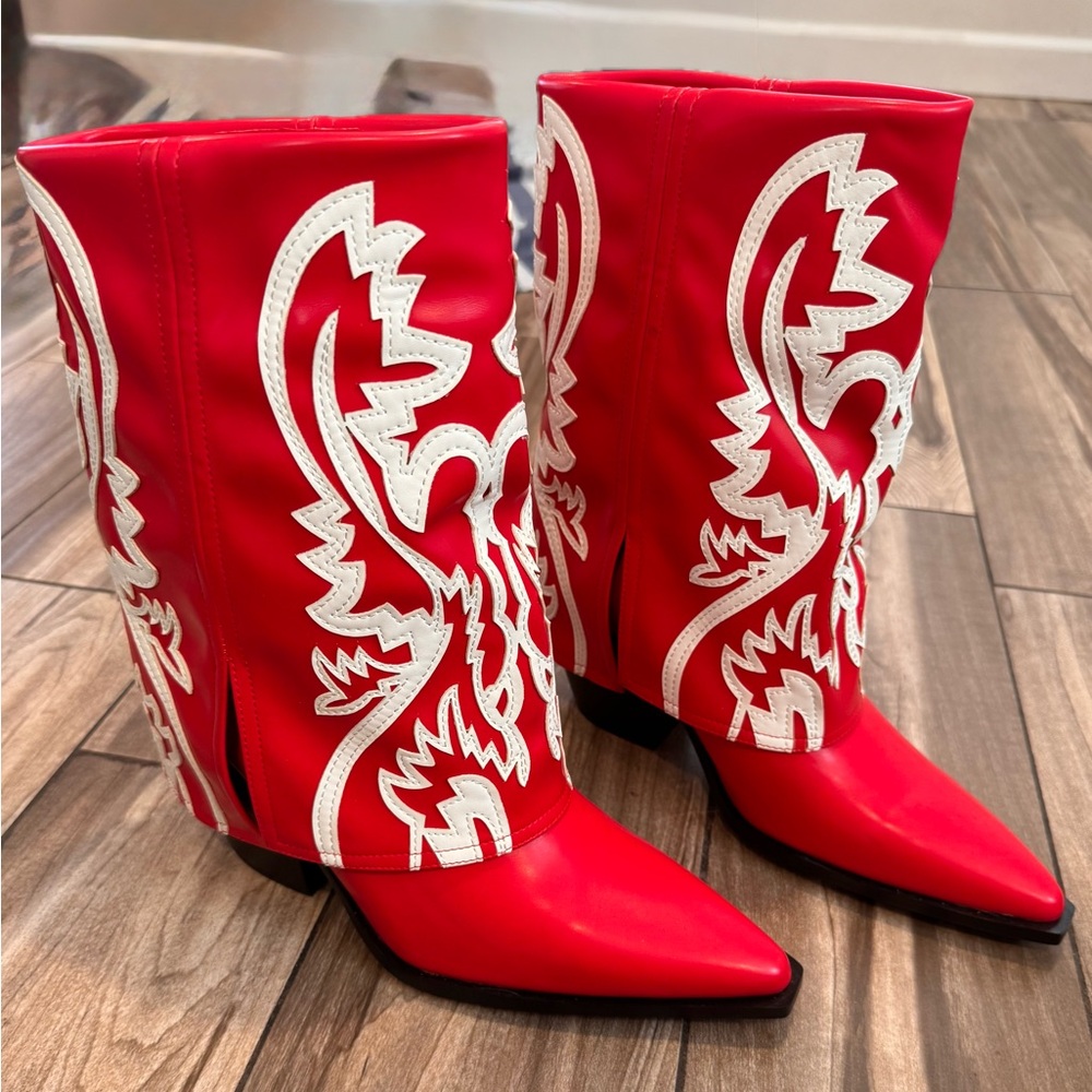 Azalea Wang Esperanza Boots Size 10